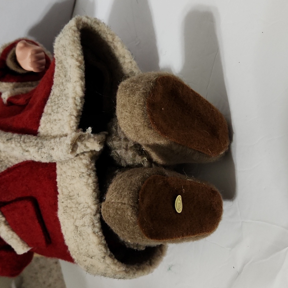 NWT Well Dressed Home 18" Standing Santa - Picture 7 of 8